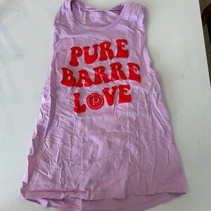 Pure Barre fun workout tank top